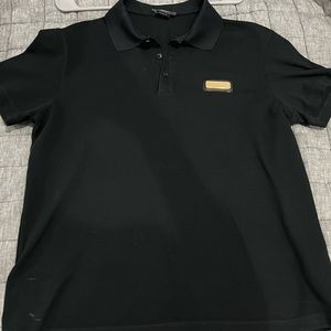 Versace mens medium/small polo shirt